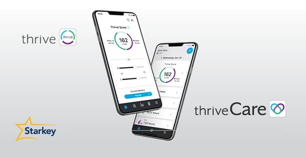 補聴器を通して家族を見守る Thrive スライブ ケア アプリのご紹介