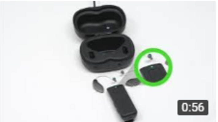 充電式補聴器とリモートマイク+のペアリング方法