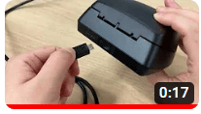 チャージャーケースの使い方(耳かけ型)